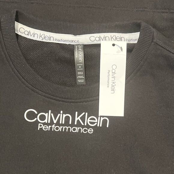 Calvin Klein Logo Sweatshirt Top M New - Picture 3 of 8